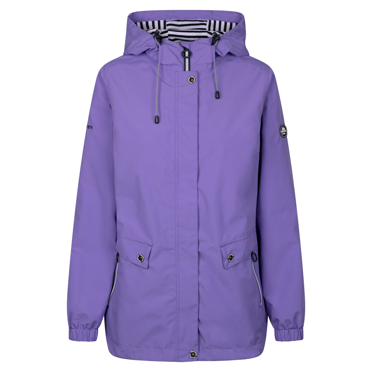 Trespass Womens Flourish Waterproof Jacket Wisteria