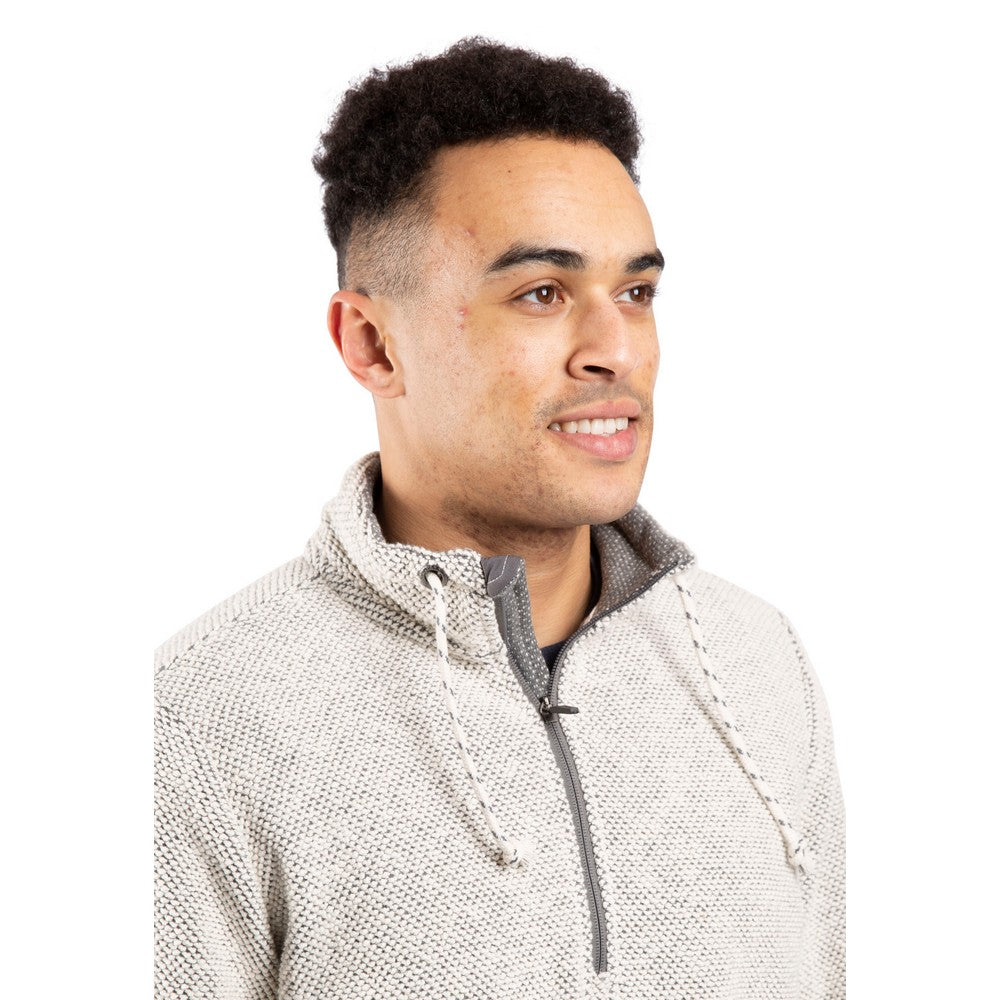 Trespass Mens Falmouthfloss Sweatshirt Off White
