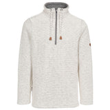 Trespass Mens Falmouthfloss Sweatshirt Off White