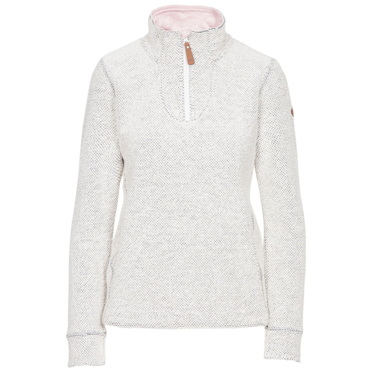 Trespass Womens Ronette Fleece Off White