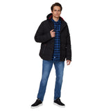 Trespass Mens Habbton Padded Jacket Black