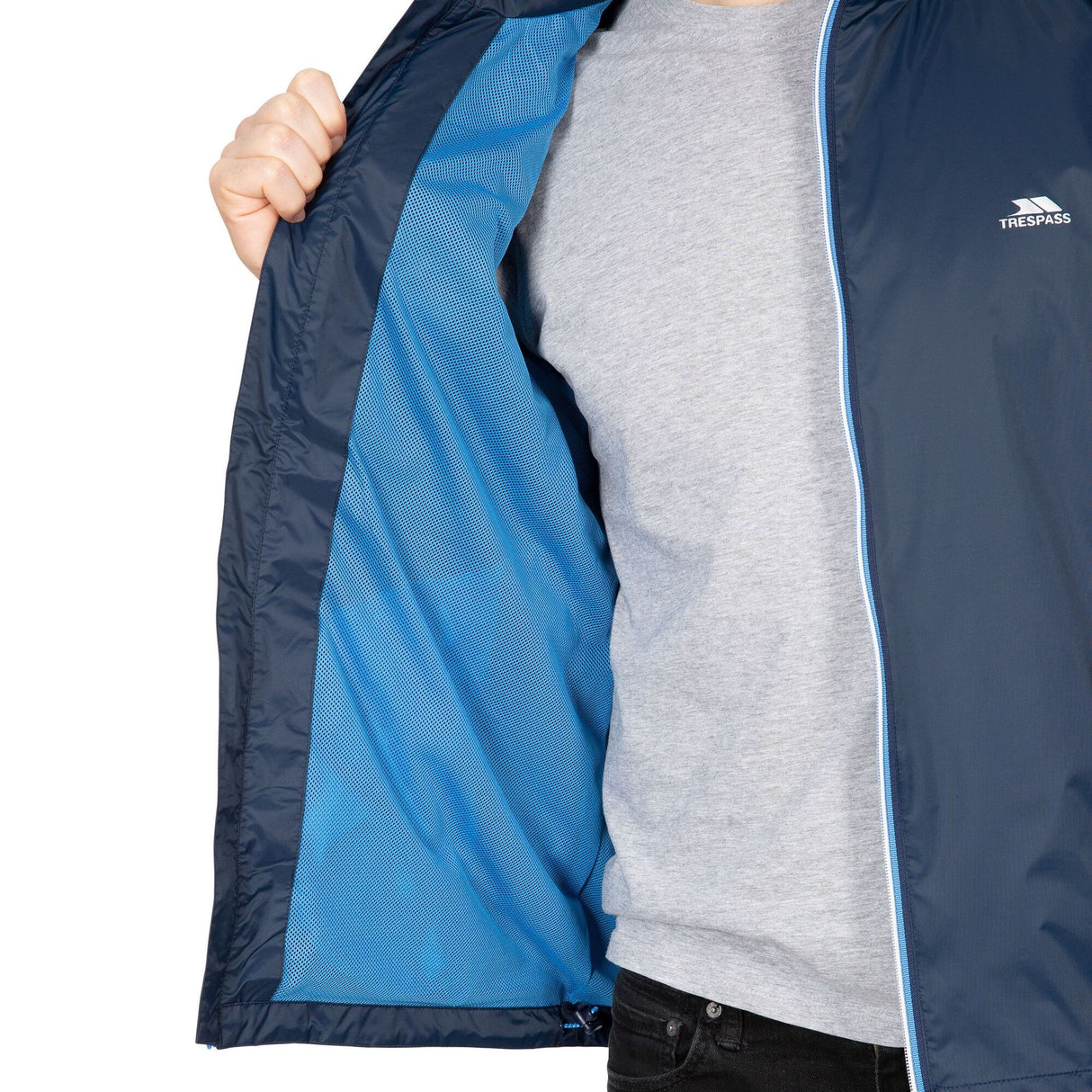 Trespass Mens Briar Waterproof Jacket Navy
