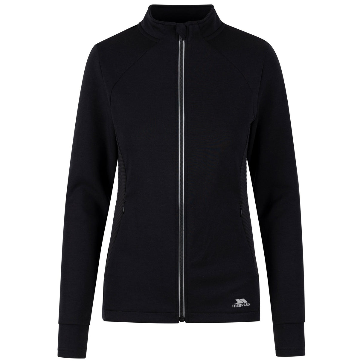 Trespass Womens Ridge Track Jacket Black