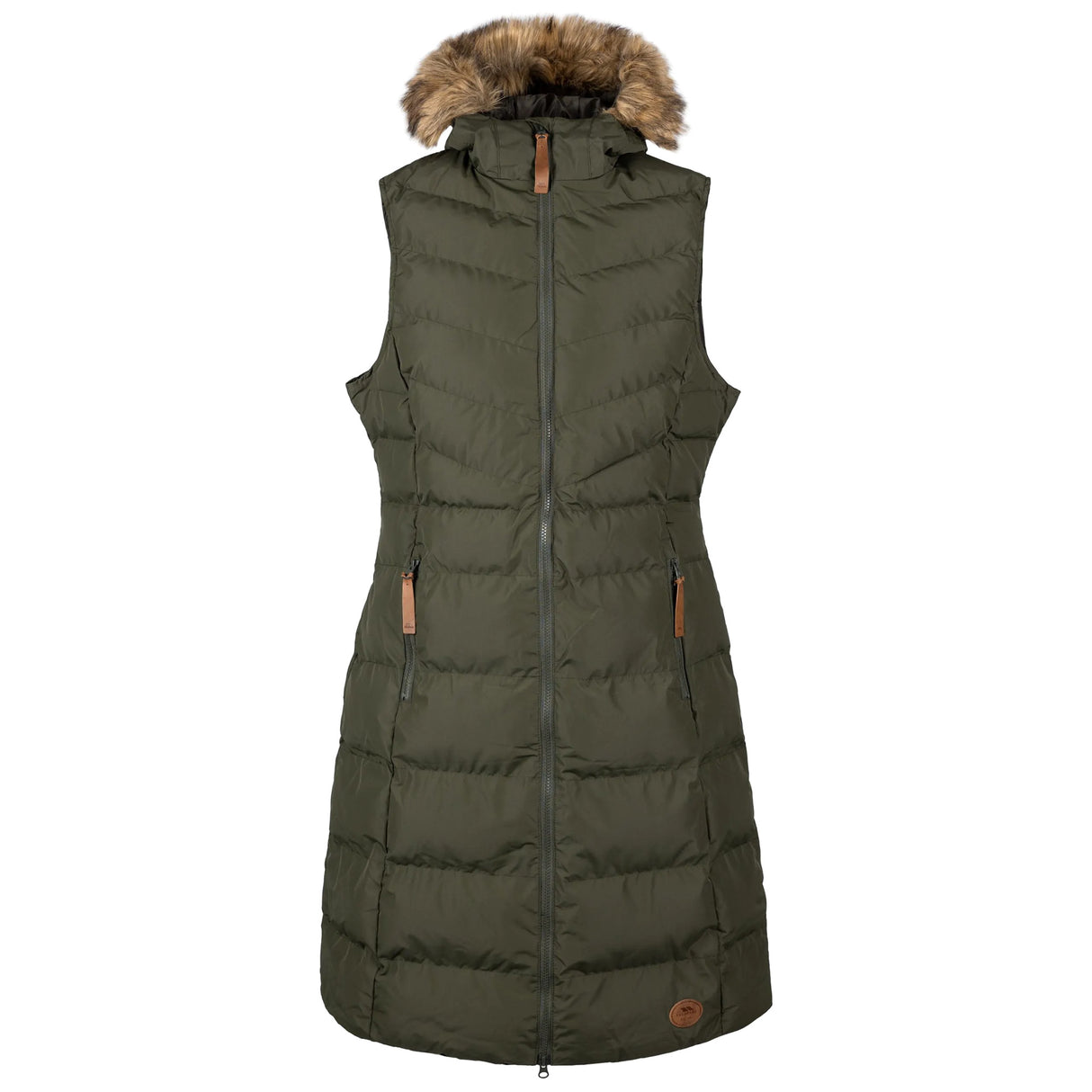 Trespass Womens Audrey Gilet Dark Vine