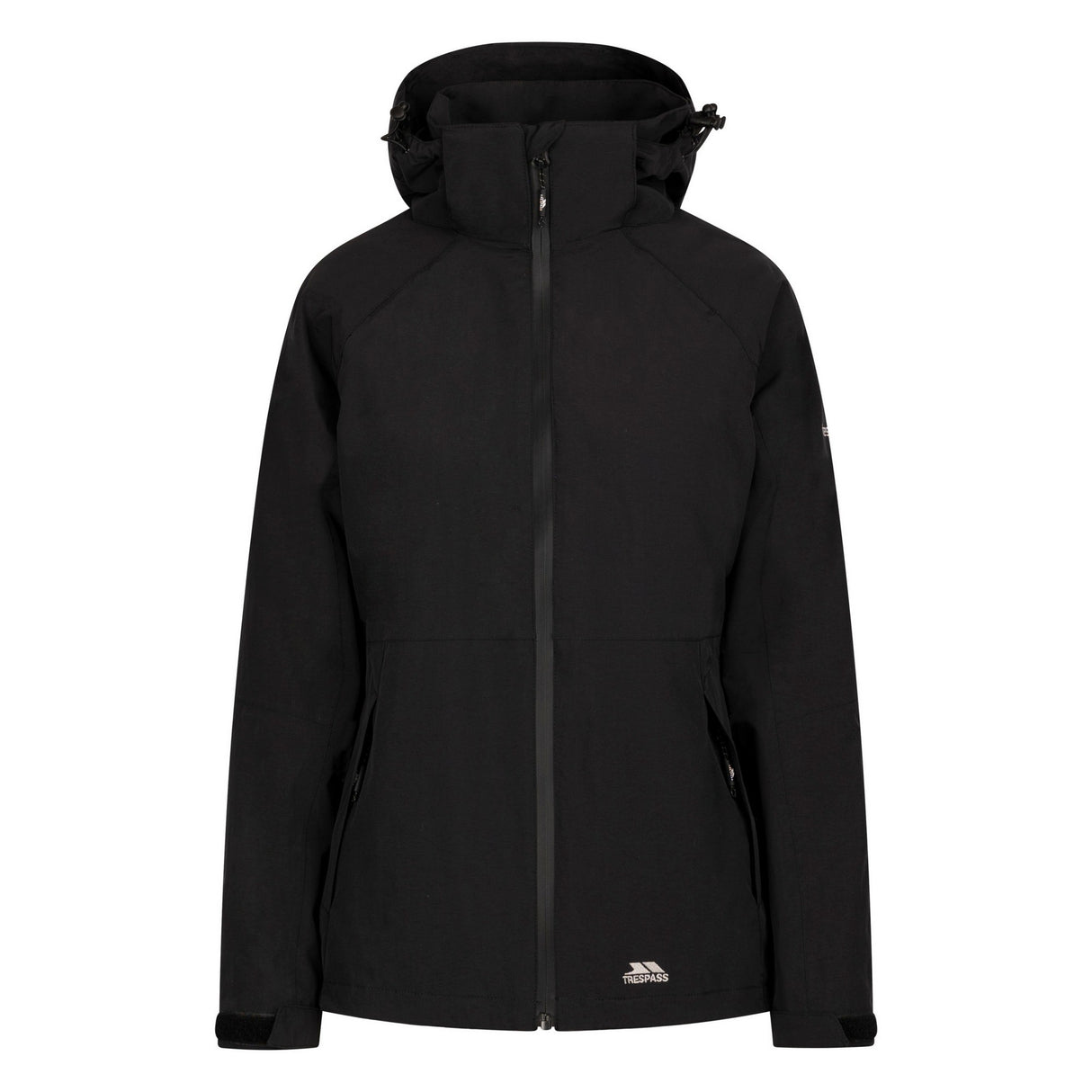 Trespass Womens Tilbury TP75 Waterproof Jacket Black