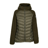 Trespass Womens Wando Hybrid Jacket Dark Vine