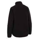 Trespass Womens Quake Leather Trim Fleece Jacket Black