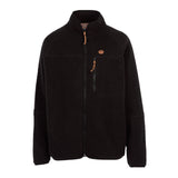 Trespass Womens Quake Leather Trim Fleece Jacket Black