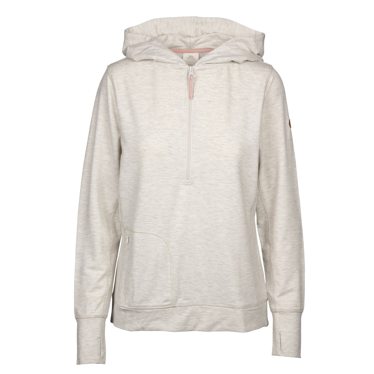 Trespass Womens Zia Hoodie Cream Marl