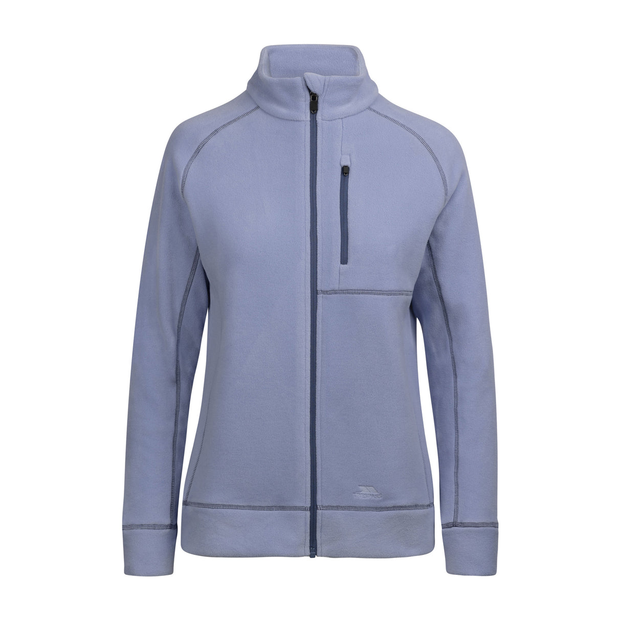 Trespass Womens Script AT200 Fleece Jacket Cool Blue