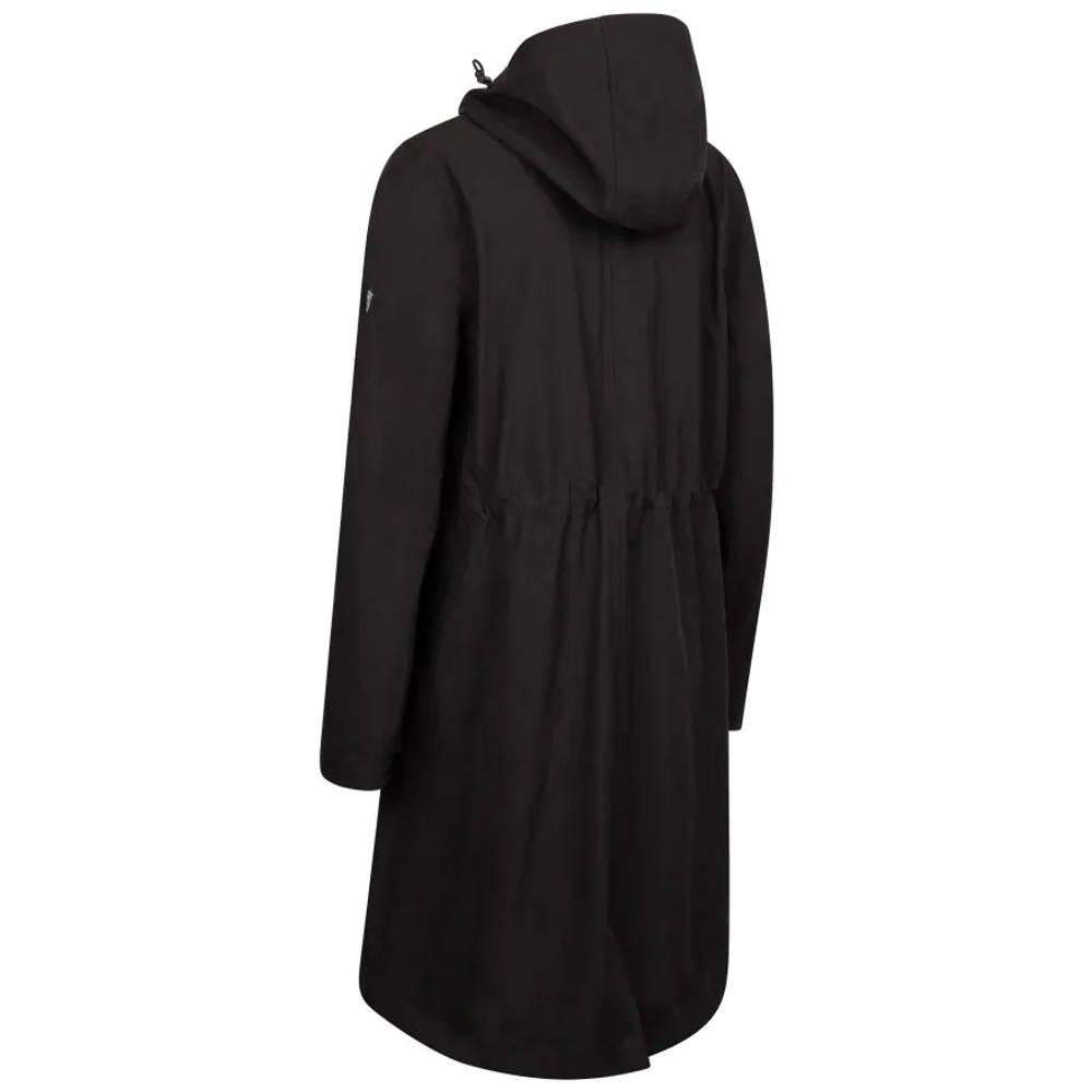 Trespass Womens Sponsor Waterproof Jacket Black