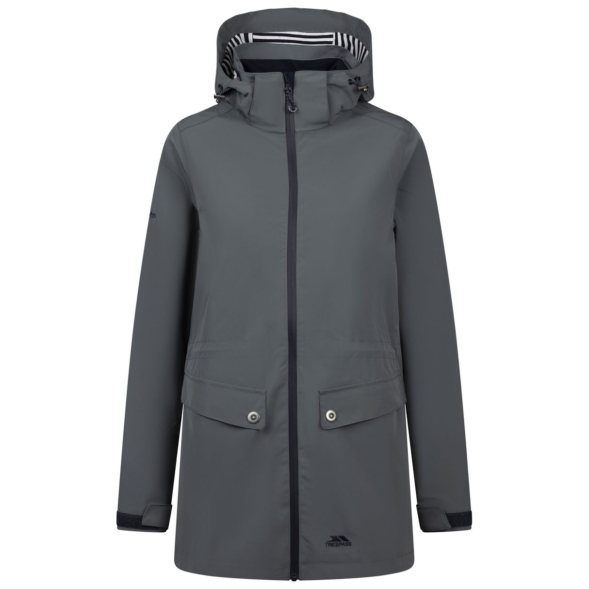 Trespass Womens Tiverton Waterproof Jacket Teal Mist