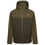 Trespass Mens Fahamore Waterproof Jacket Marshland