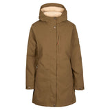 Trespass Womens Risha TP50 Fleece Lined Waterproof Jacket Dark Olive