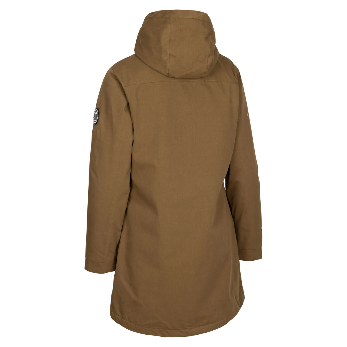 Trespass Womens Risha TP50 Fleece Lined Waterproof Jacket Dark Olive