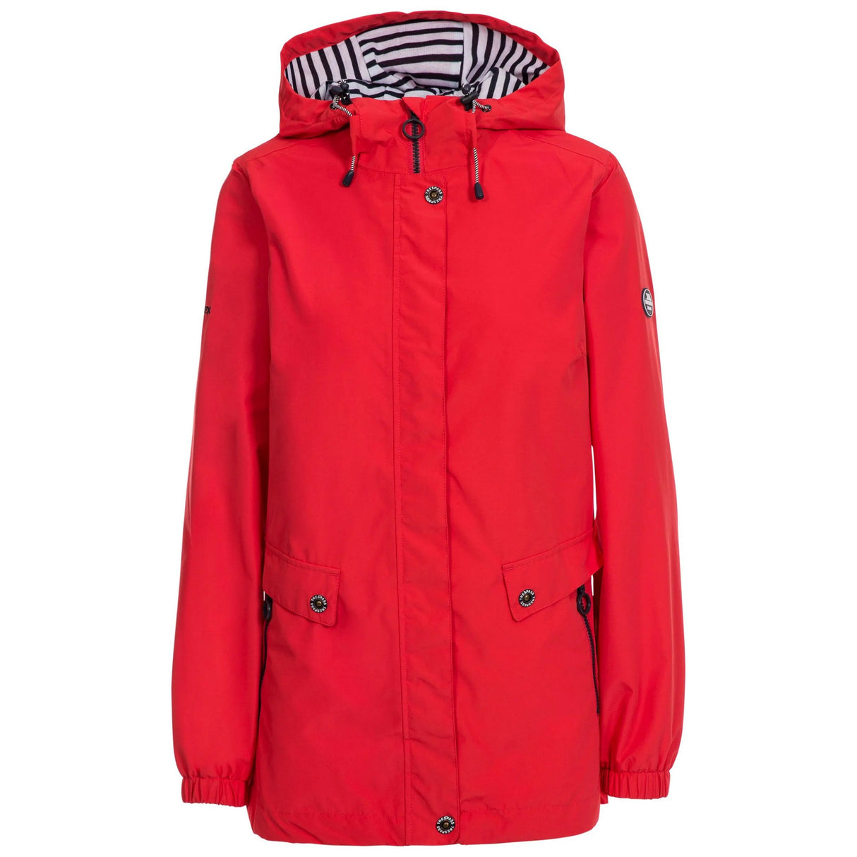 Trespass Womens Flourish Waterproof Jacket Red