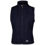 Trespass Womens Mereb TP50 Softshell Lightweight Gilet Navy Marl