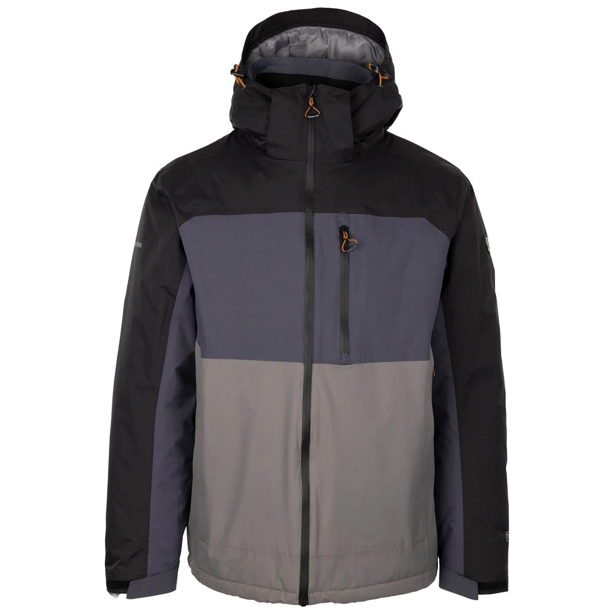 Trespass Mens Dulverton Padded Jacket Black