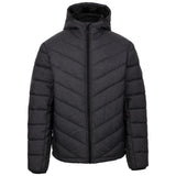 Trespass Mens Didmarton Padded Jacket Dark Grey Marl