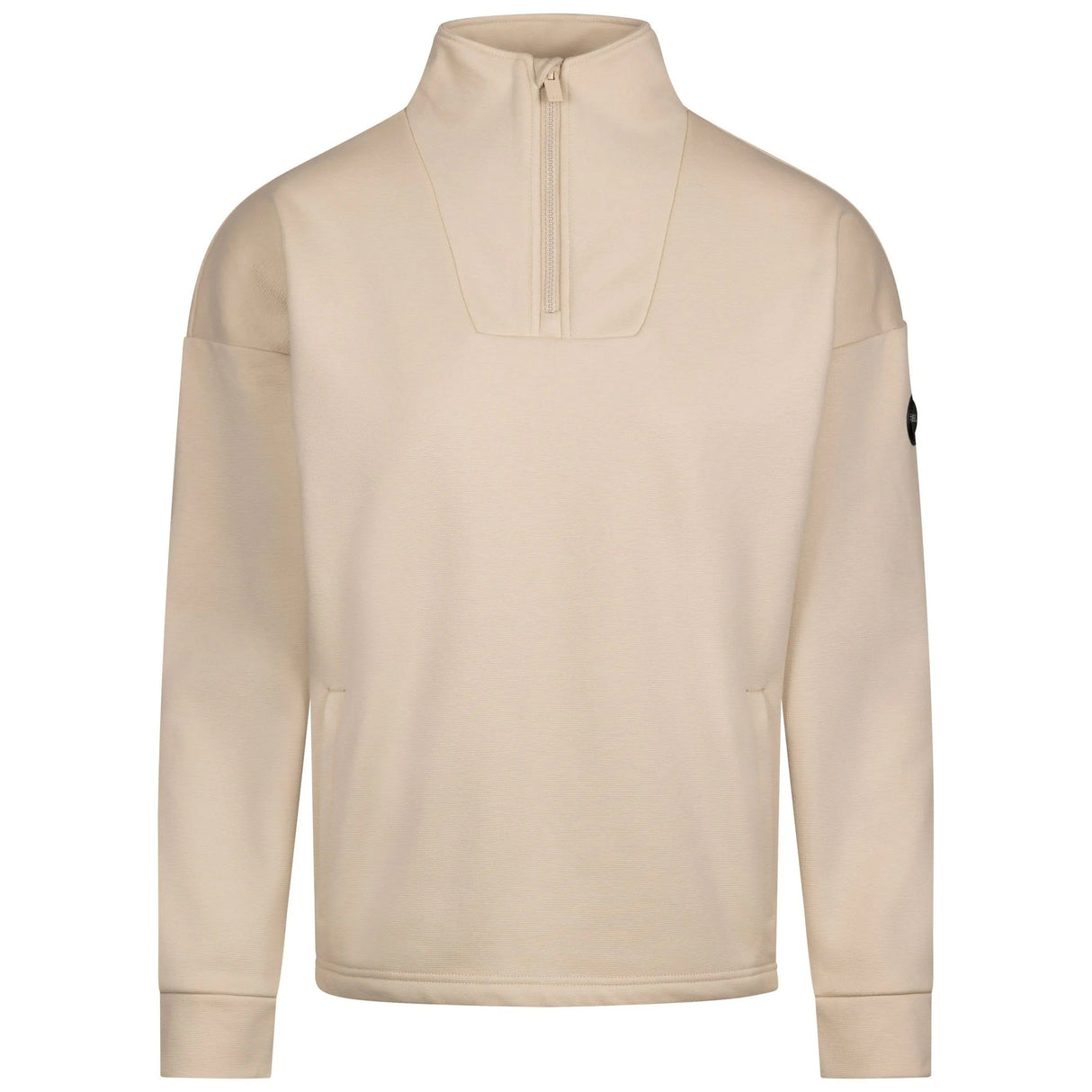 Trespass Womens Siobhan DLX Fleece Top Soft Stone