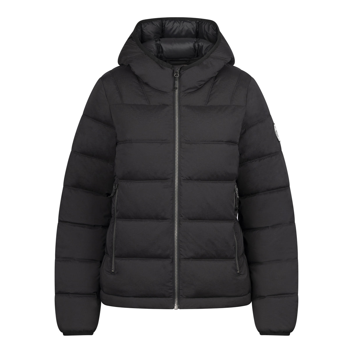 Trespass Womens Rollins Hooded Jacket Black