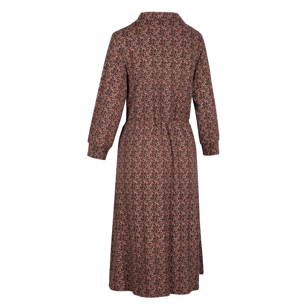 Trespass Womens Velina Ditsy Floral Dress Brown