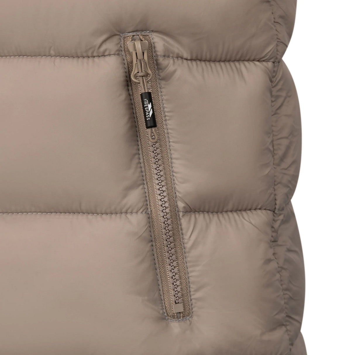 Trespass Womens Simone Padded Casual Gilet Sand