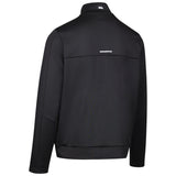 Trespass Mens Jay Quarter Zip Long-Sleeved Top Black