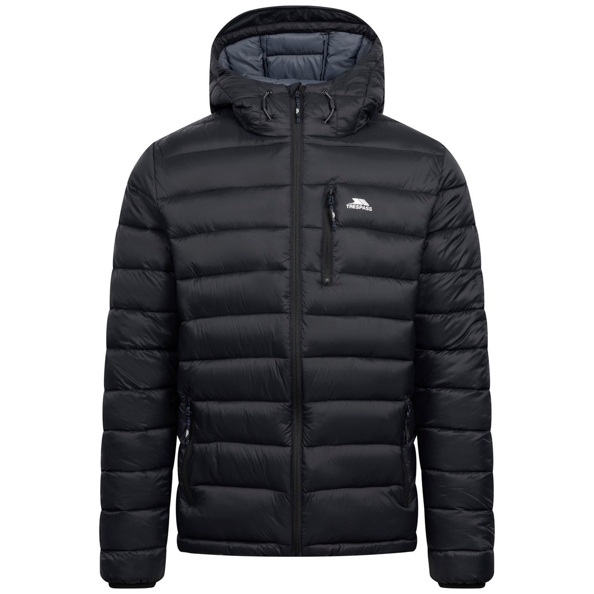 Trespass Mens Mikail Padded Jacket Black