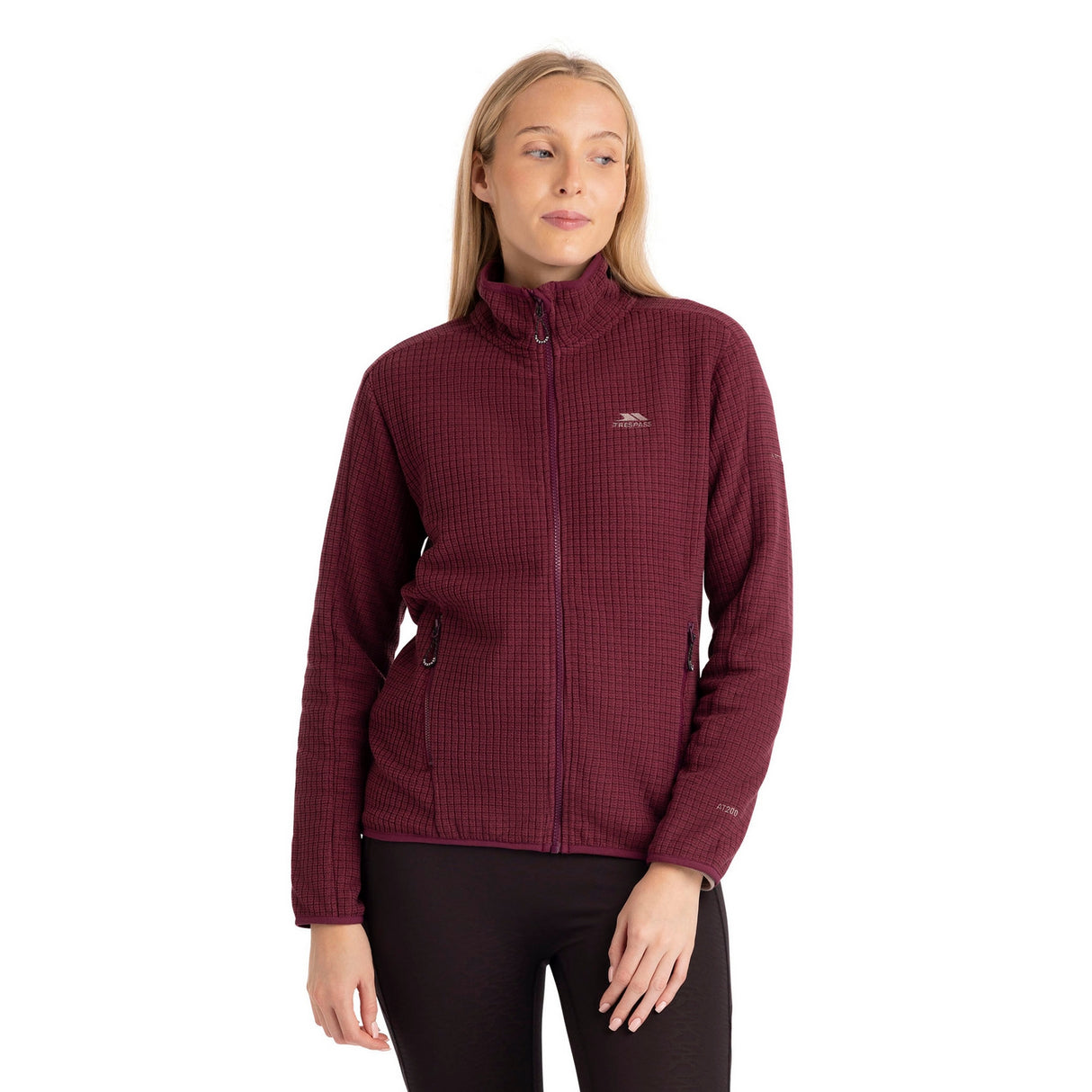 Trespass Womens Celia Fleece Jacket Shiraz