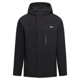 Trespass Mens Carnish Waterproof Jacket Black