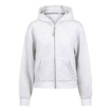 Trespass Womens Sileas Active Full Zip Hoodie Grey Marl