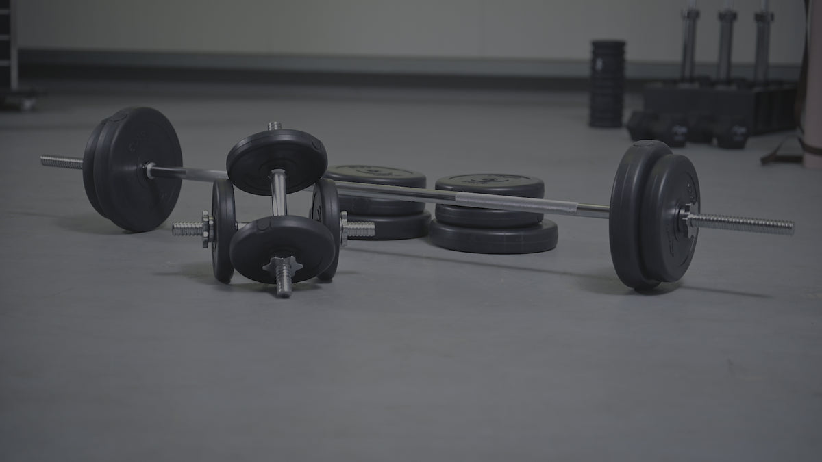 Rival Vinyl Barbell Set - 50kg