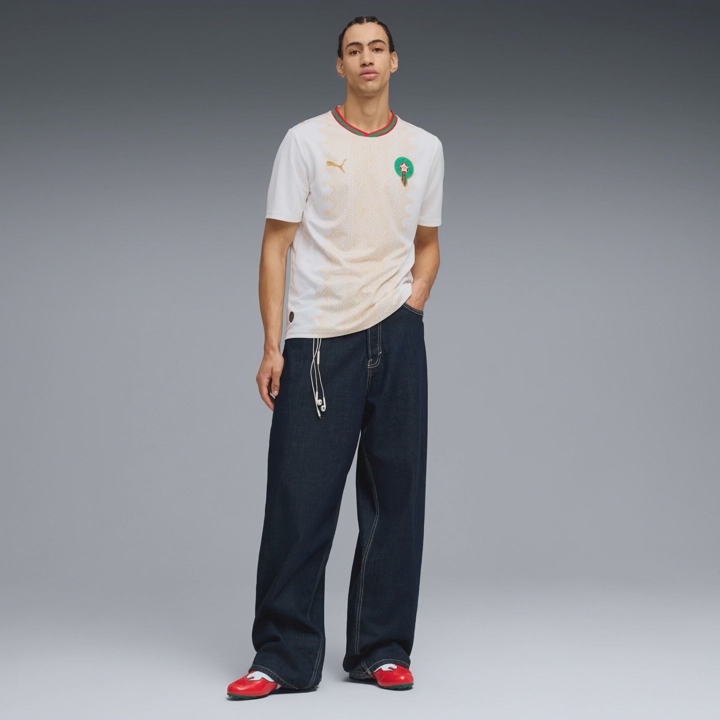 Puma Morocco Football World Cup 2026 Mens Away Jersey