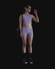 Nike Pro Womens Dri-Fit Cropped Printed Tank Top