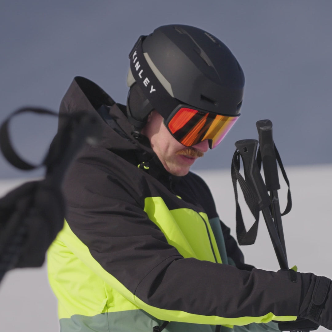 McKinley Bea Womens Full-Zip Padded Hooded Ski Jacket