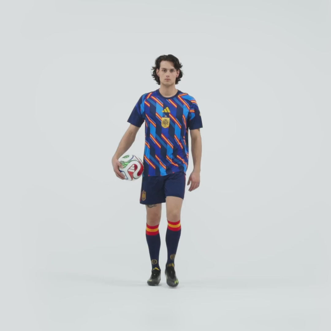 adidas Spain Football WC 2026 Adults Home Pre-Match Jersey