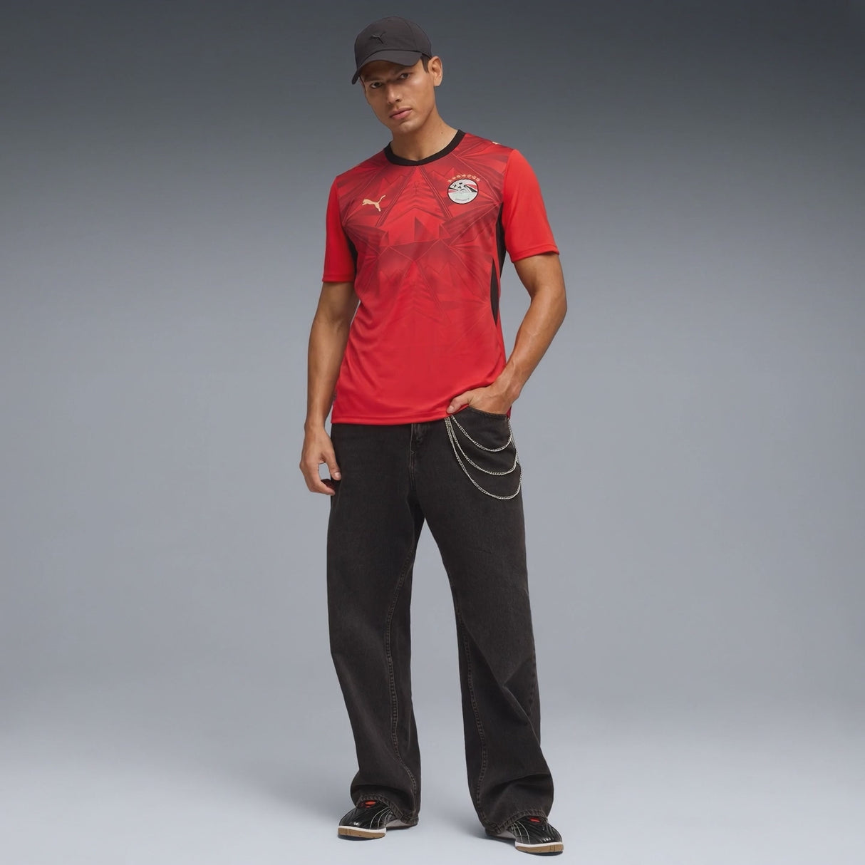 Puma Egypt Football World Cup 2026 Mens Home Jersey