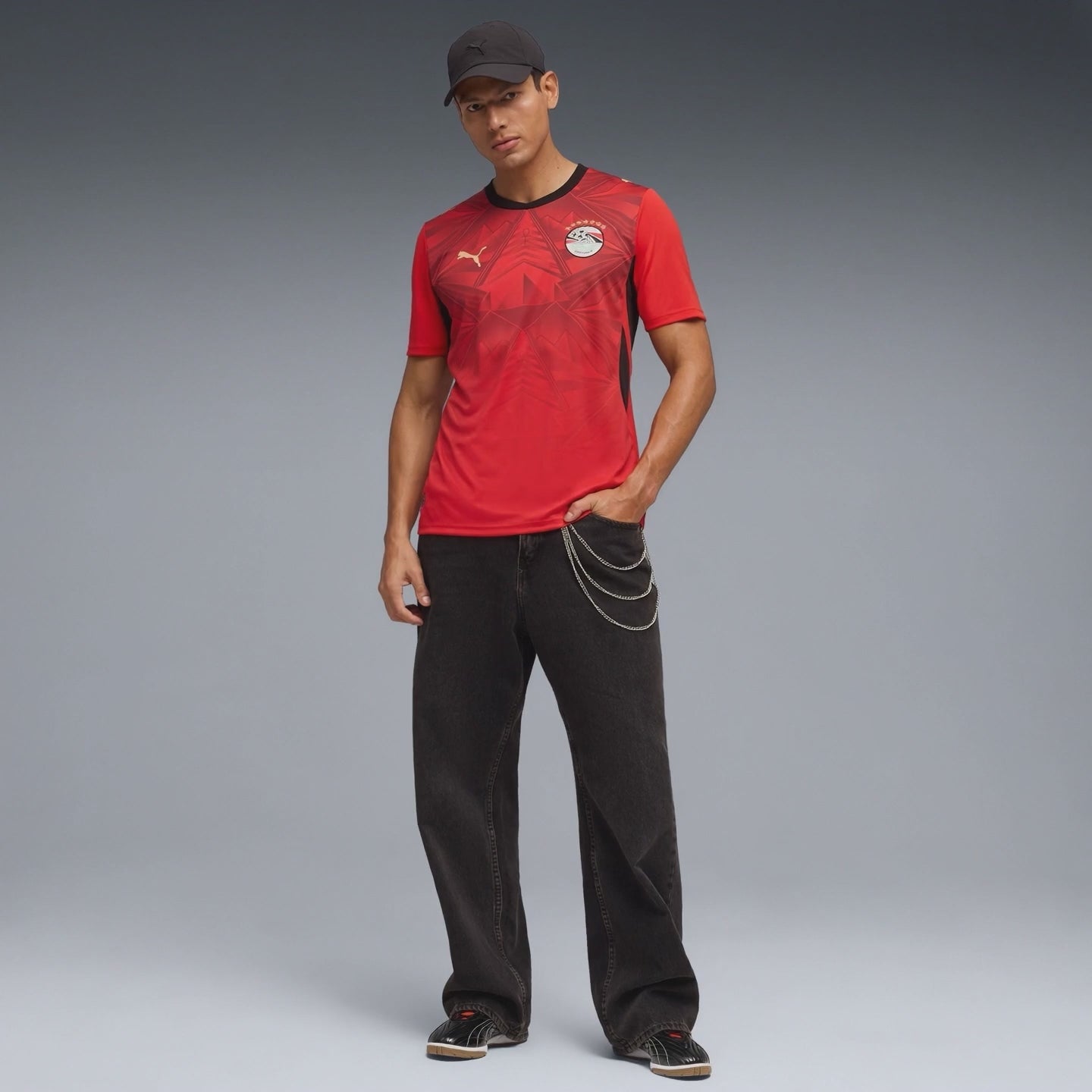 Puma Egypt Football World Cup 2026 Mens Home Jersey