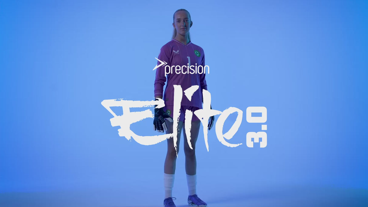 Precision Elite 3.0 Quartz GK Gloves - Black