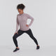Energetics Wilona Womens Midlayer Half Zip Long Sleeve Fleece Top