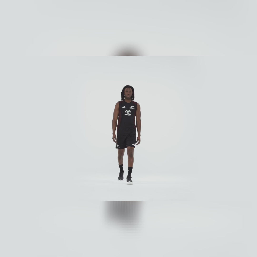adidas All Blacks New Zealand Rugby Mens Singlet Top