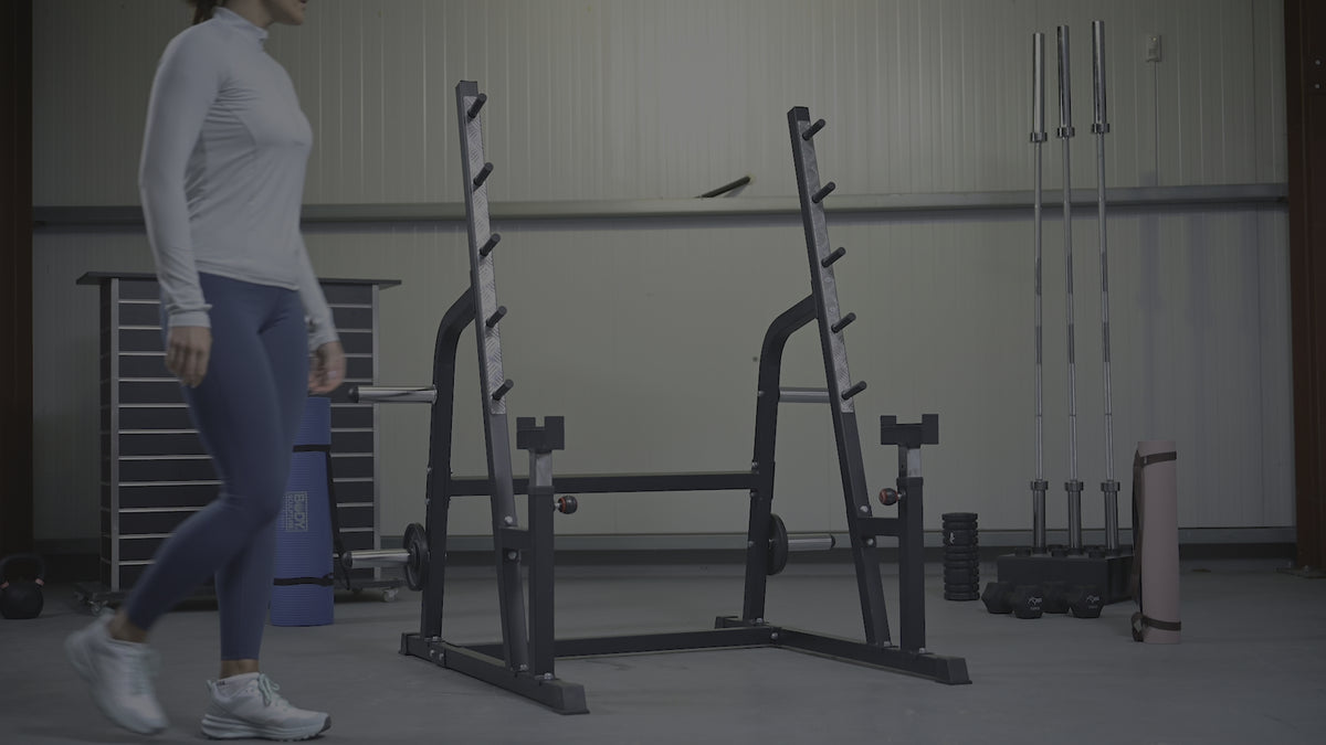 Rival Adjustable Squat Rack