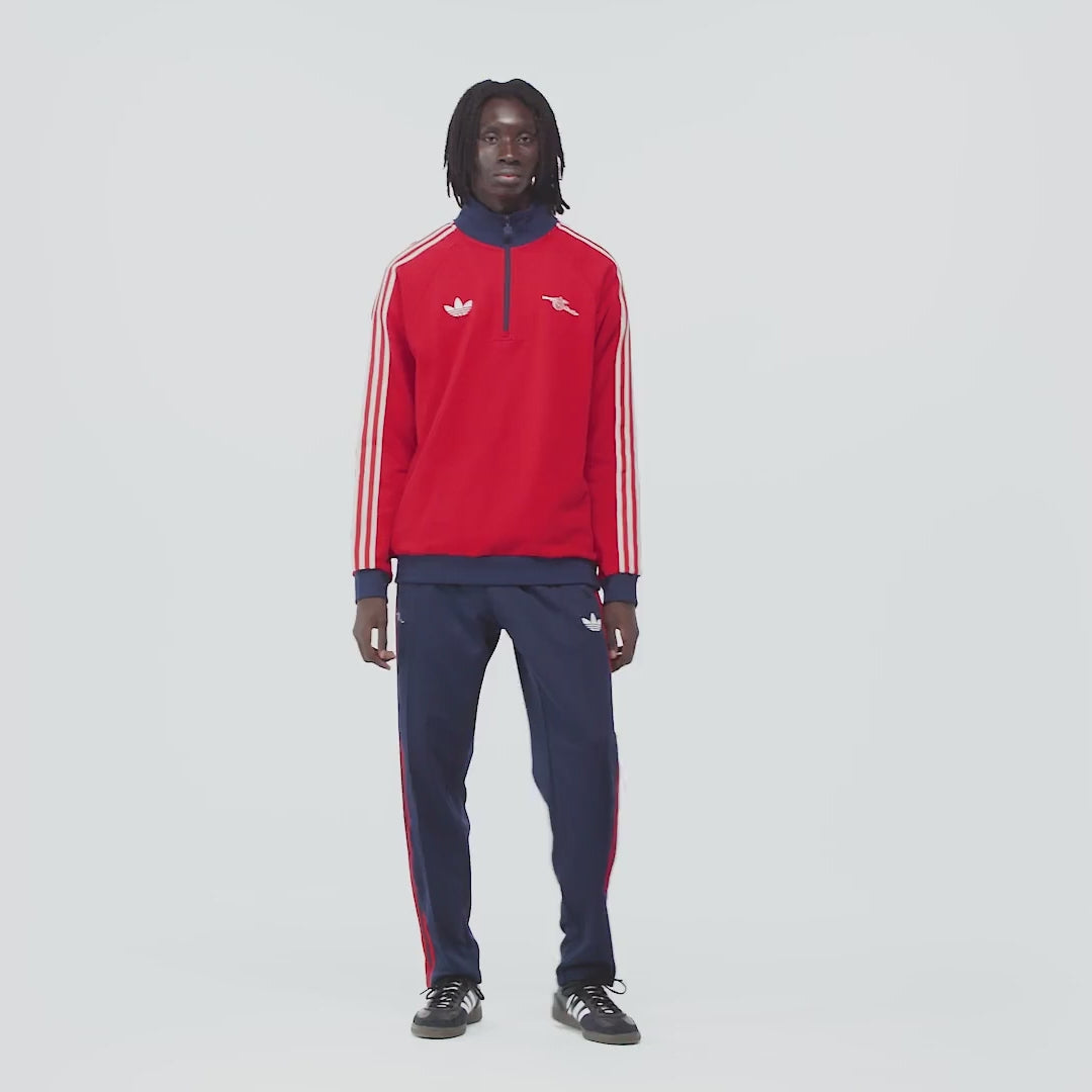 adidas Originals Arsenal Football 2025/26 Mens Half-Zip Top