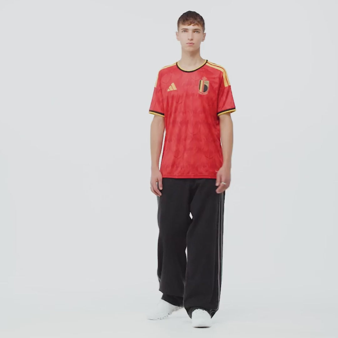 adidas Belgium Football World Cup 2026 Adults Home Jersey