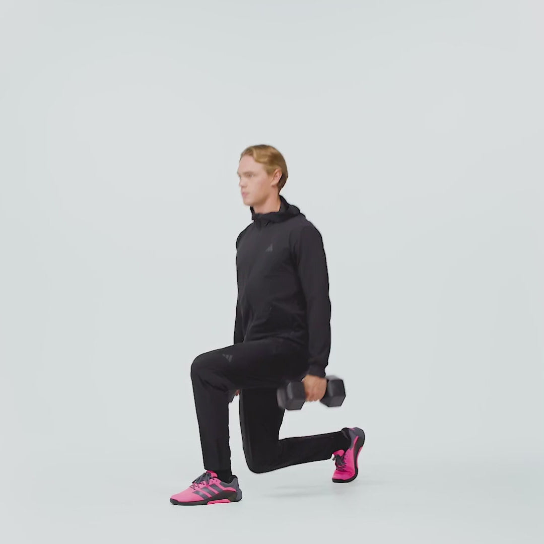 adidas D4T Hybrid Workout Mens Regular-Fit Jogger Pants