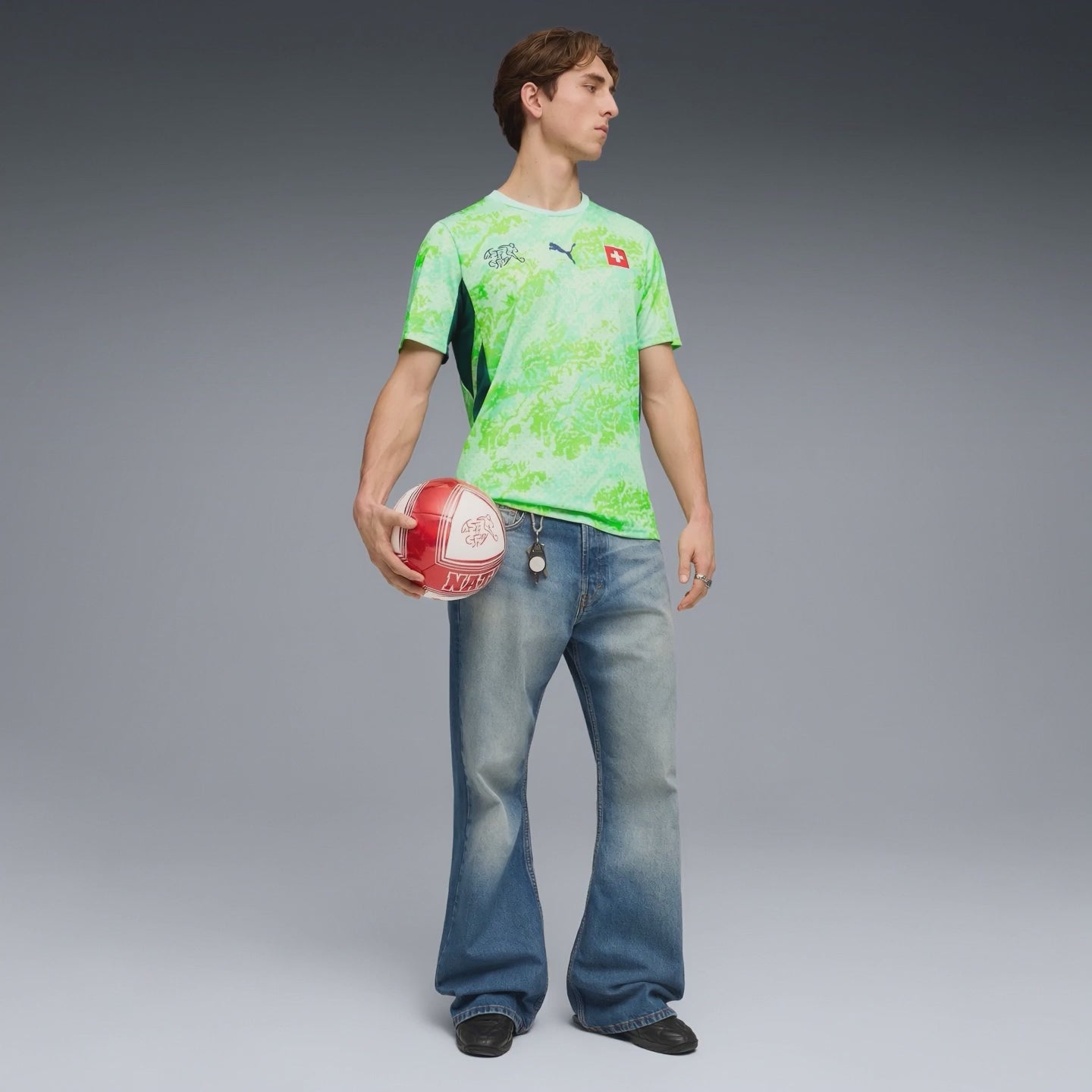 Puma Switzerland Football World Cup 2026 Mens Away Jersey