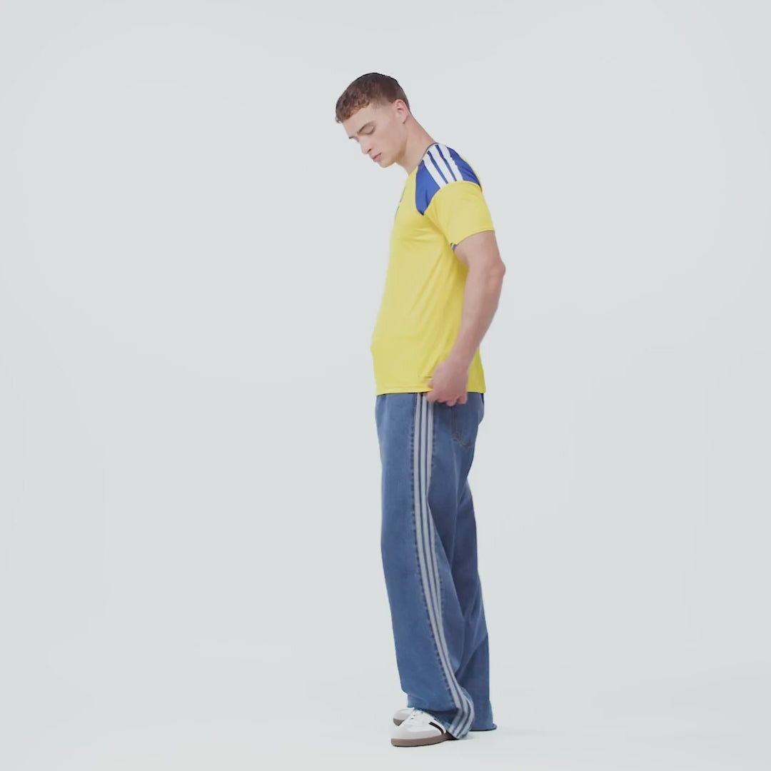 adidas Sweden Football World Cup 2026 Adults Home Jersey