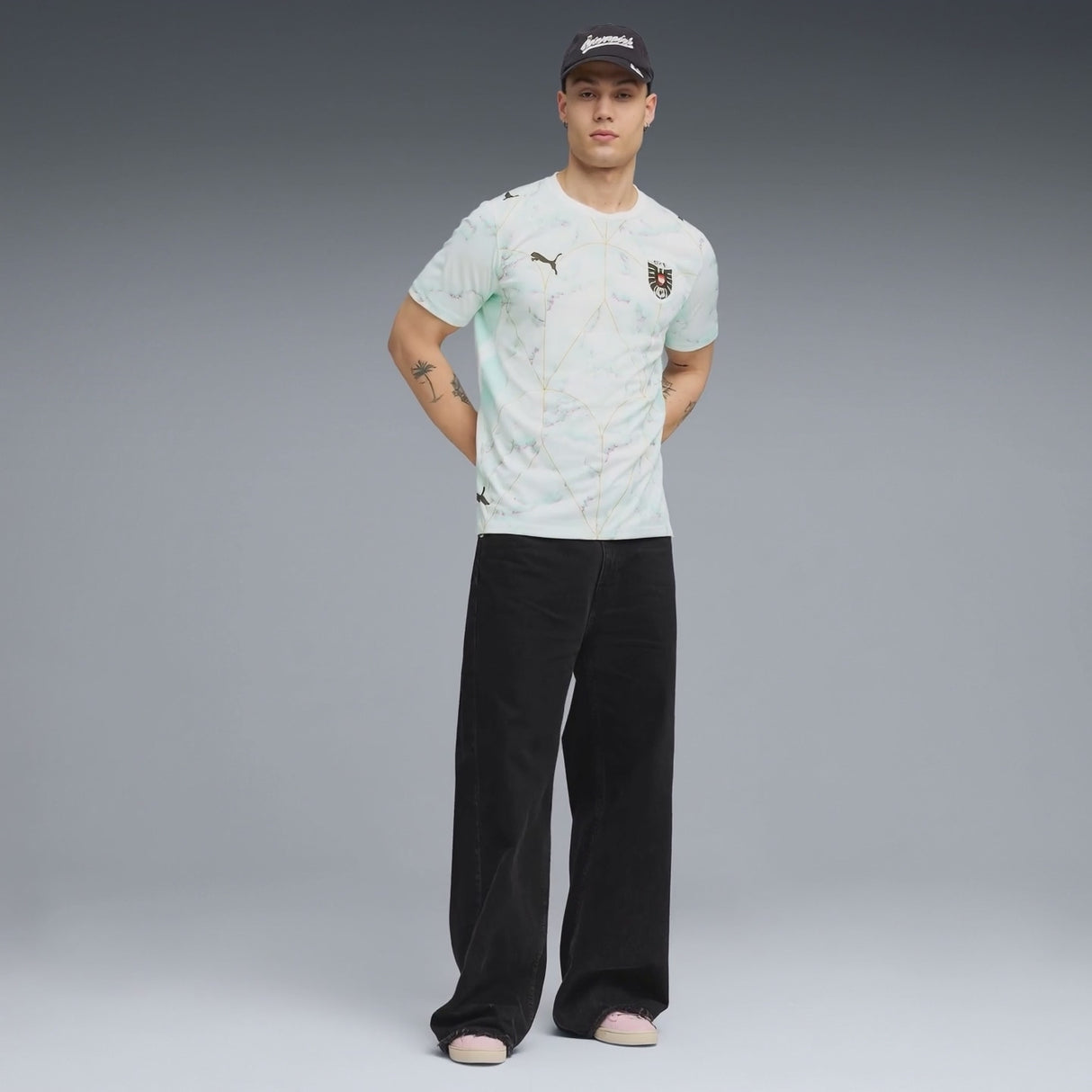 Puma Austria Football World Cup 2026 Mens Away Jersey