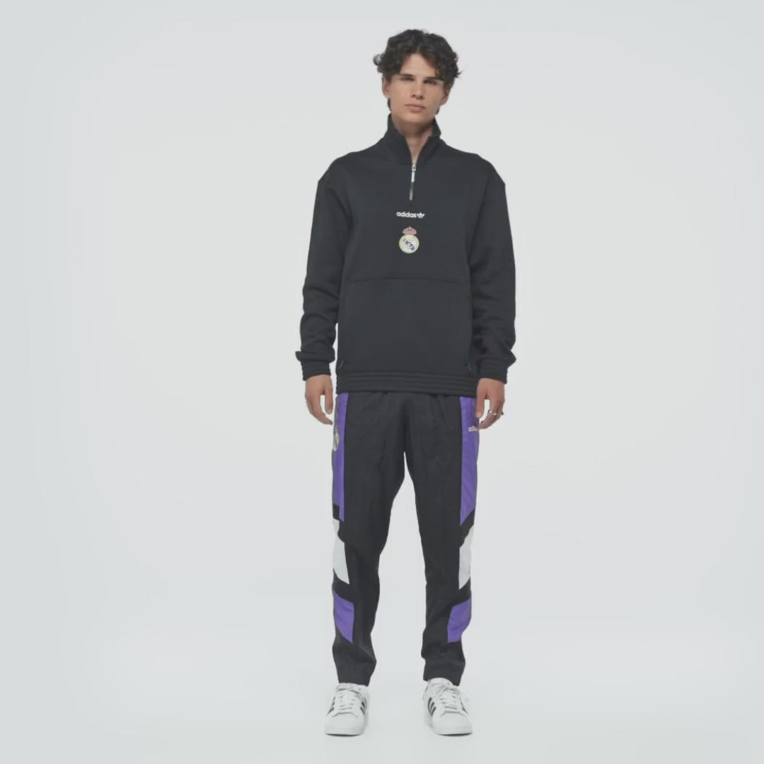 adidas Real Madrid Football 2026/27 Adults Half-Zip Top